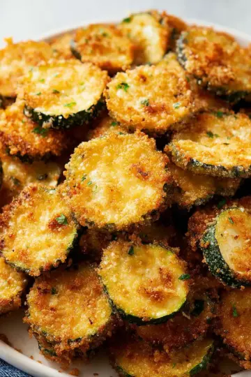 Crispy, Buttery Fried Zucchini