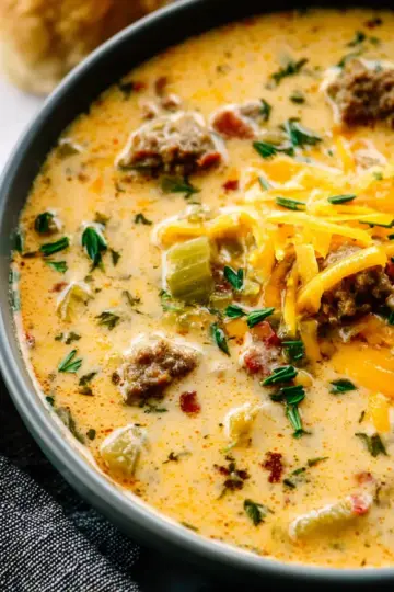 Award Winning Cheeseburger Soup