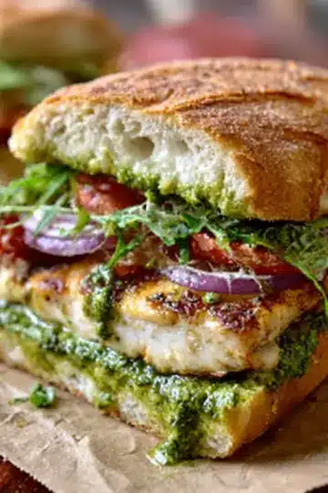 Pesto Chicken Sandwich