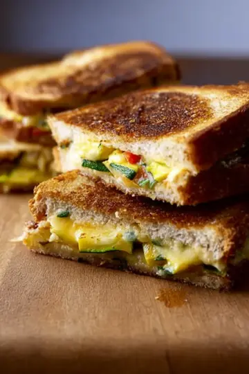 zucchini grilled cheese