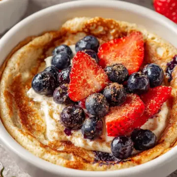 Protein Pancake Bowls