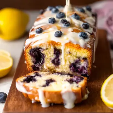 Cream Cheese-Filled Blueberry Lemon Bread