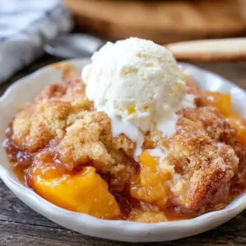 Southern Peach Cobbler
