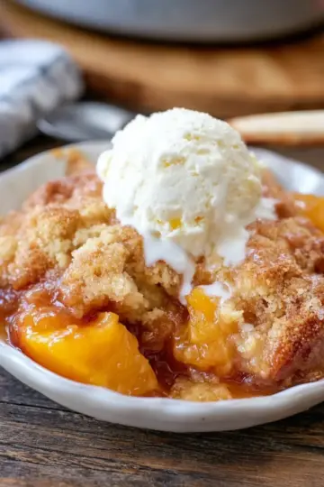 Southern Peach Cobbler