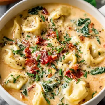Creamy Tortellini Soup