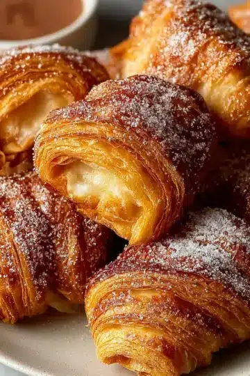 Fried Croissant Beignets