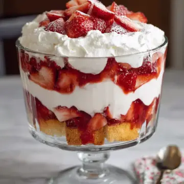 Strawberry Shortcake Trifle