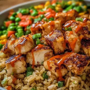 Savor Hibachi Chicken with Fried Rice