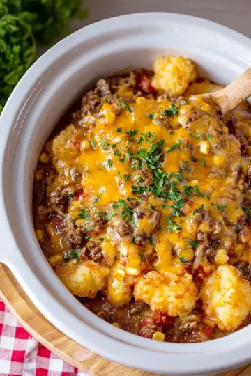 Crockpot Lumberjack Casserole