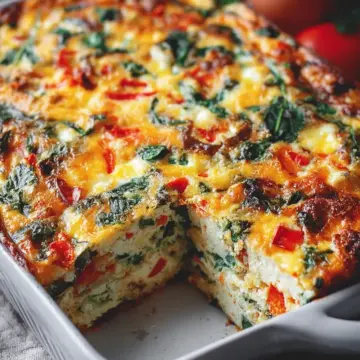 Vegetarian Breakfast Casserole Recipe