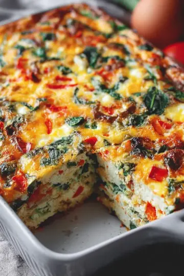 Vegetarian Breakfast Casserole Recipe