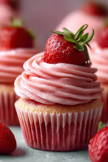 Strawberry Cupcakes