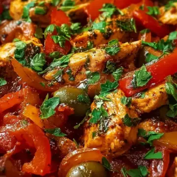 Mediterranean Chicken Stir Fry