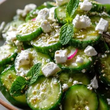 Cucumber Feta Salad