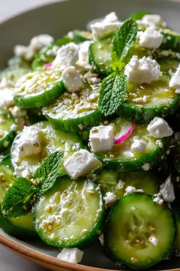 Cucumber Feta Salad