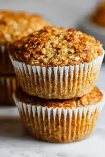 Banana Oatmeal Muffins