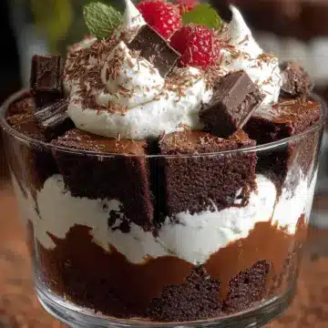 Brownie Trifle