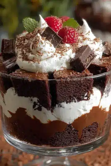 Brownie Trifle