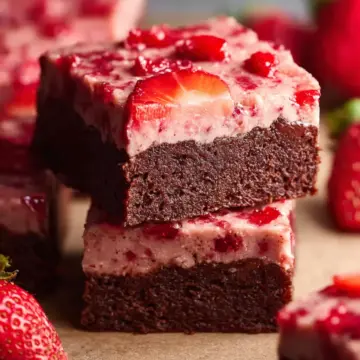 Strawberry Brownies