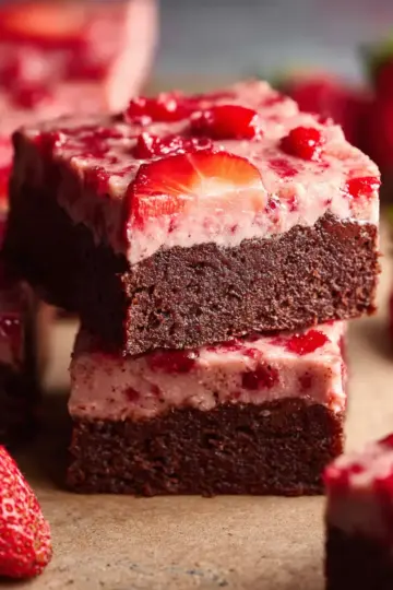 Strawberry Brownies