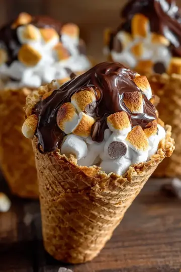 Reese’s Campfire Cones