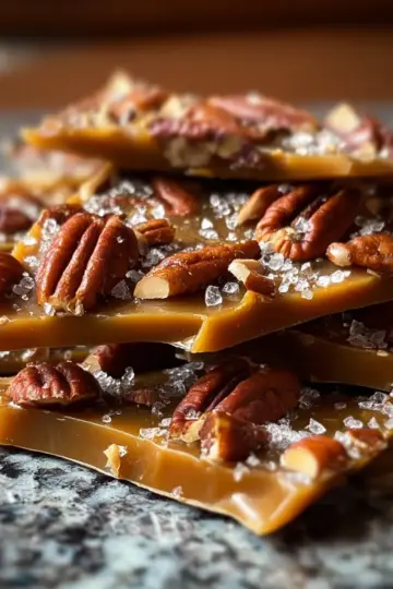 Butter Pecan Toffee Bark