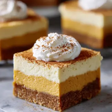 Pumpkin Cheesecake Bars Recipe