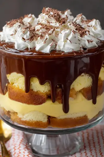 Boston Cream Pie Trifle