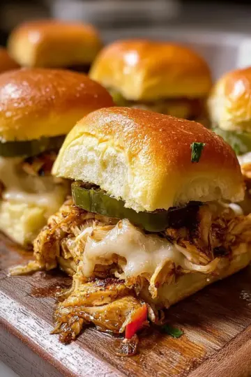 Chicken Philly Sliders