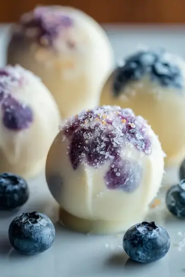 Decadent White Chocolate Blueberry Truffles You’ll Love