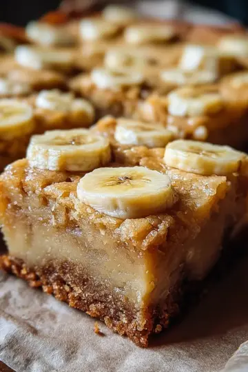 Banana Blondies