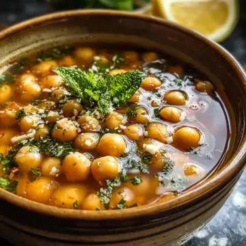 Heartwarming Greek Chickpea Soup
