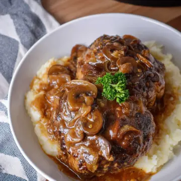 Crockpot Salisbury Steak