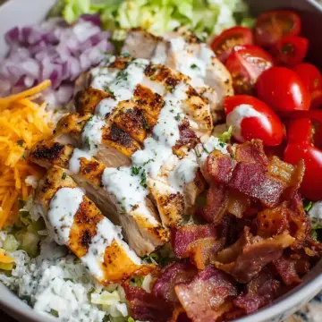 Chicken Bacon Ranch Bowl