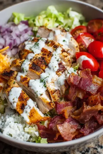 Chicken Bacon Ranch Bowl