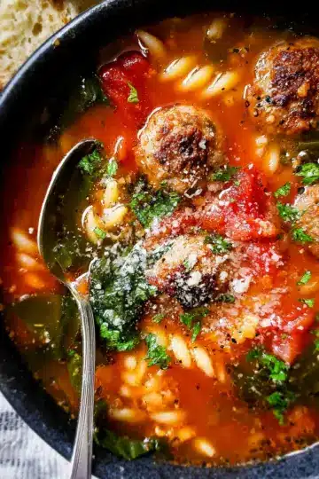 Italian Meatball Soup