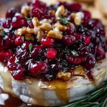 Cranberry Baked Brie