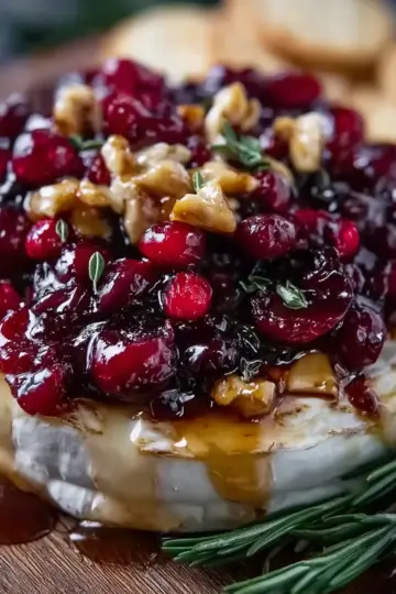 Cranberry Baked Brie