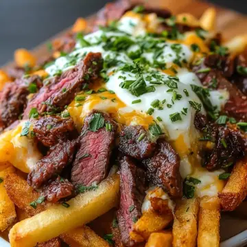 Steak & Cheese Loaded Fries