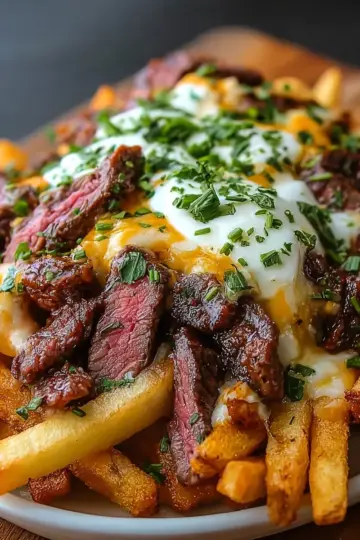 Steak & Cheese Loaded Fries