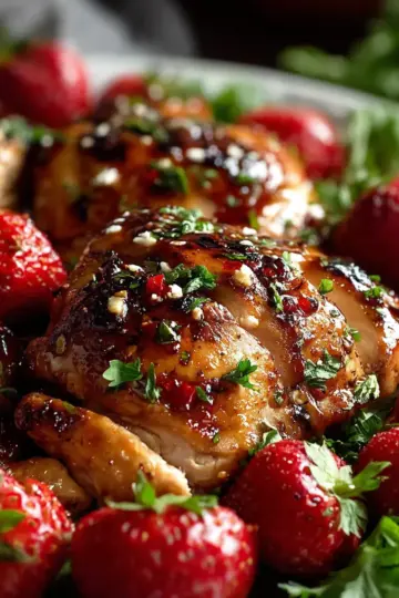 Strawberry Chicken Bliss