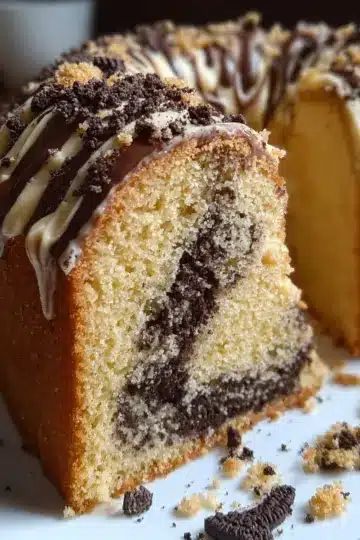 Blondie Oreo Buttermilk Pound Cake