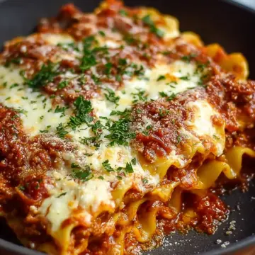 Quick and Easy Skillet Lasagna Recipe