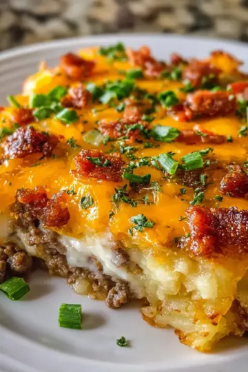 Hamburger Hashbrown Casserole