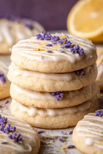 Lemon Lavender Sugar Cookies