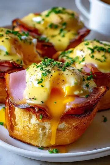 Eggs Benedict Breakfast Rolls