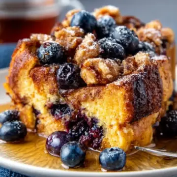 Crock Pot Blueberry French Toast