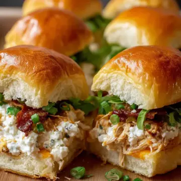 Crack Chicken Sliders