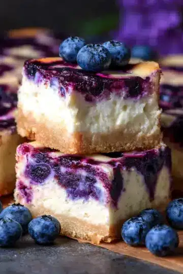 Blueberry Cheesecake Bars