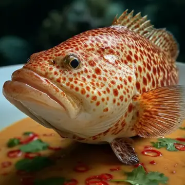 Tropical Grouper with Spicy Coconut